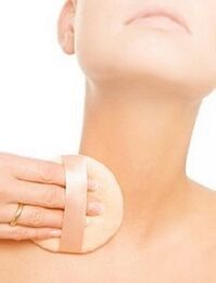 rejuvenescimento da pele do pescoço